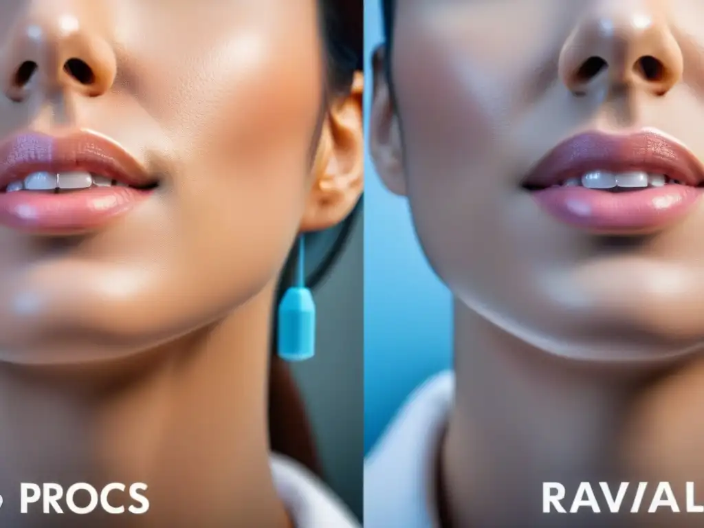 Comparación eficaz métodos depilación: electrólisis vs otros Comparativa visual de métodos de depilación: Electrólisis vs