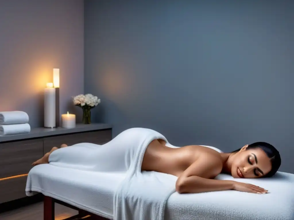 Una experiencia de depilación sin dolor en un spa sereno y lujoso