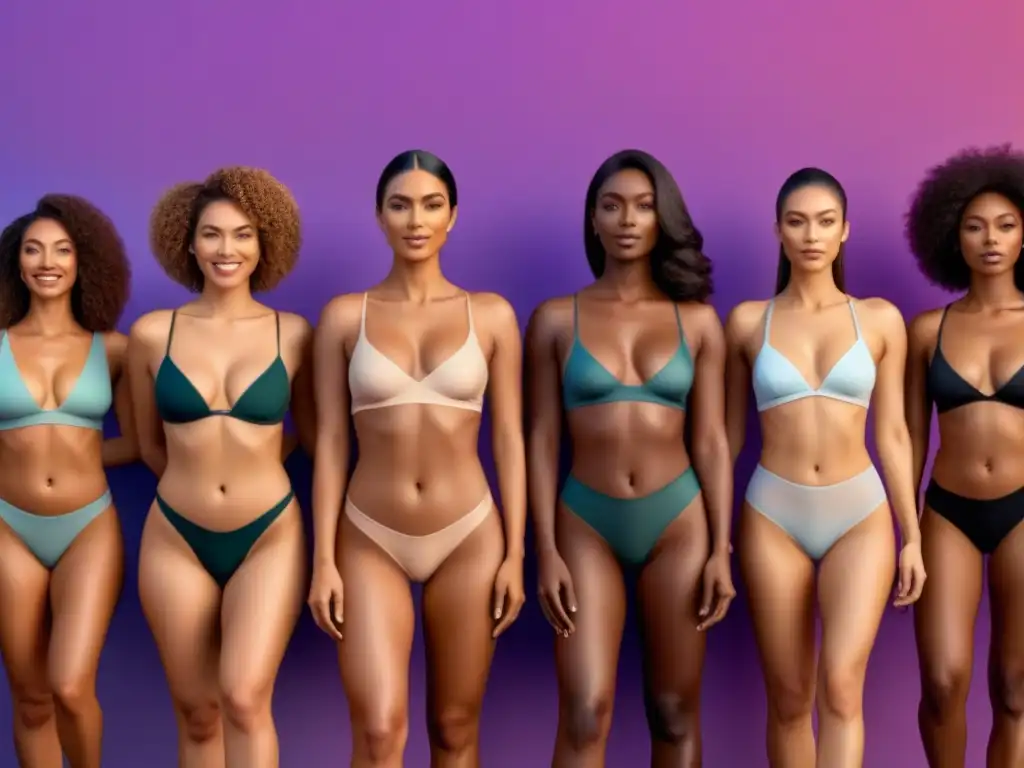 Un grupo diverso muestra piel sin vello, transmitiendo empoderamiento y libertad