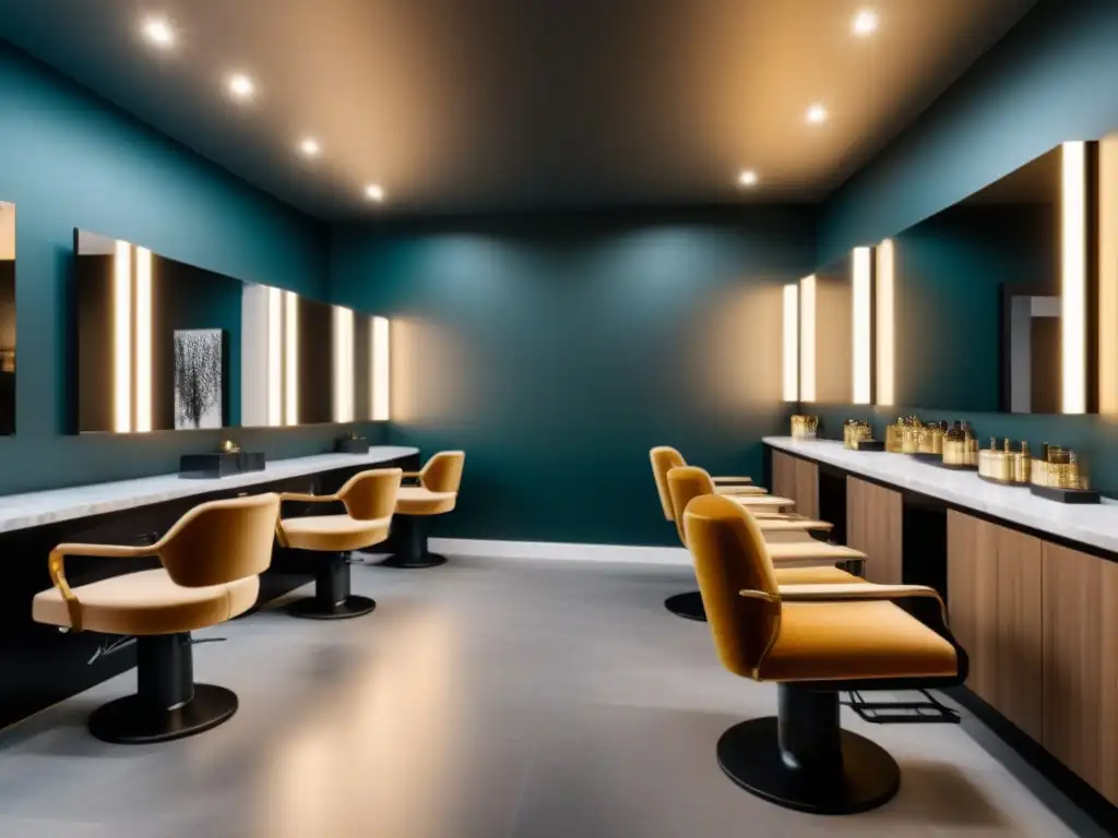 Salón de Belleza de Lujo: Depilación Láser 8K Inversión en depilación de lujo: Salón elegante con decoración moderna y máquinas de alta tecnología