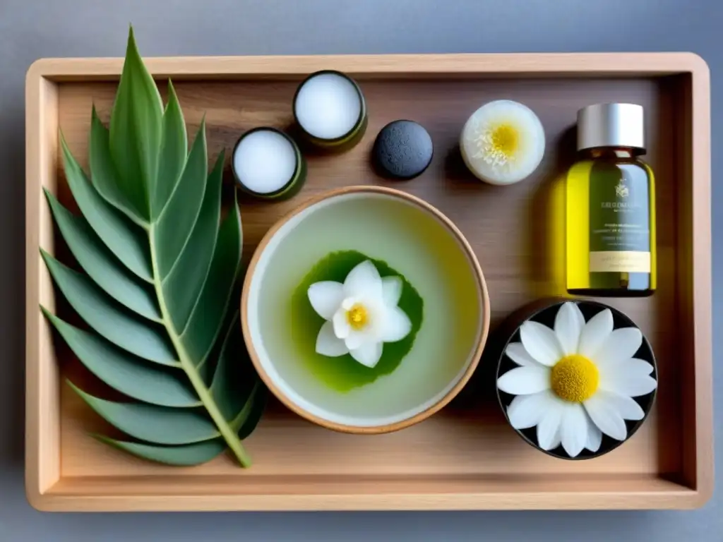 Spa relajante: ingredientes naturales para piel tranquila Un oasis de relajación con remedios caseros para calmar el ardor postdepilatorio