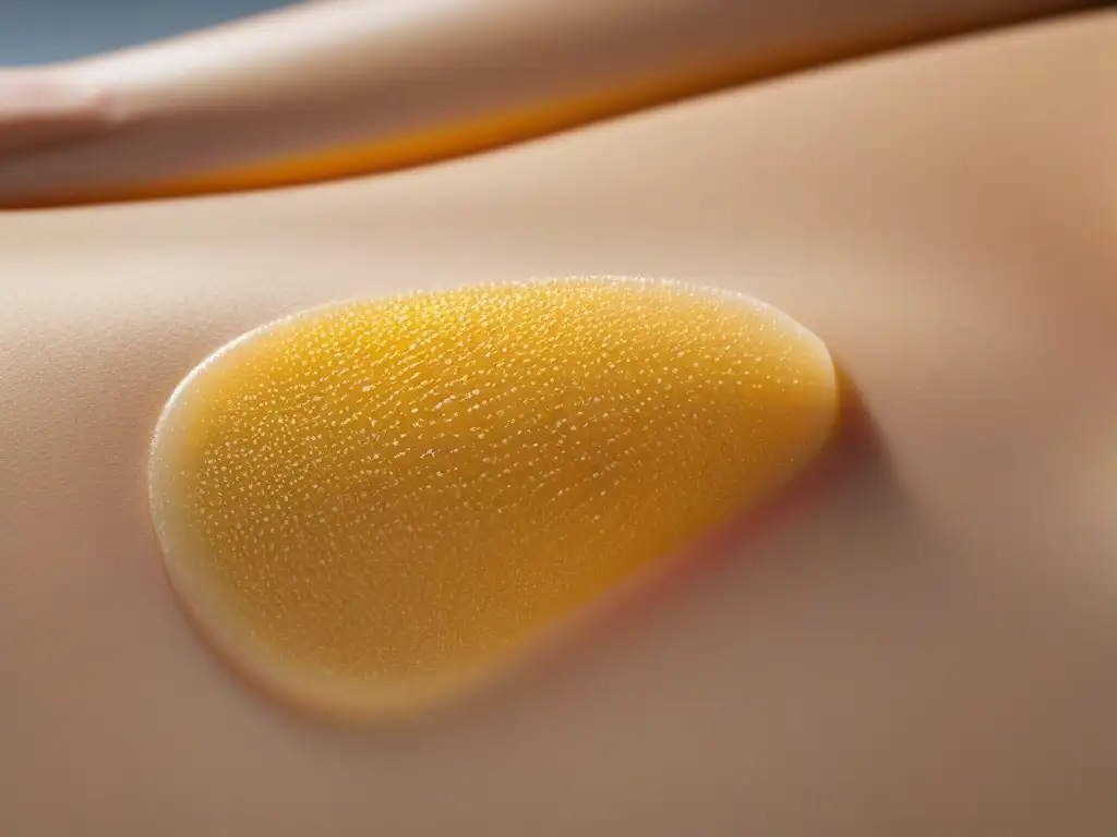Piel suave y sin vello: resultados duraderos de la depilación con cera Piel suave y sin vello después de la depilación con cera, mostrando la eficacia y precisión de este método