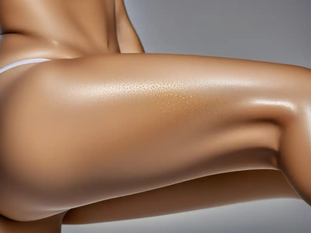 Pierna suave y sin vello: arte de la depilación profesional 'Piernas suaves y libres de vello después de una depilación profesional