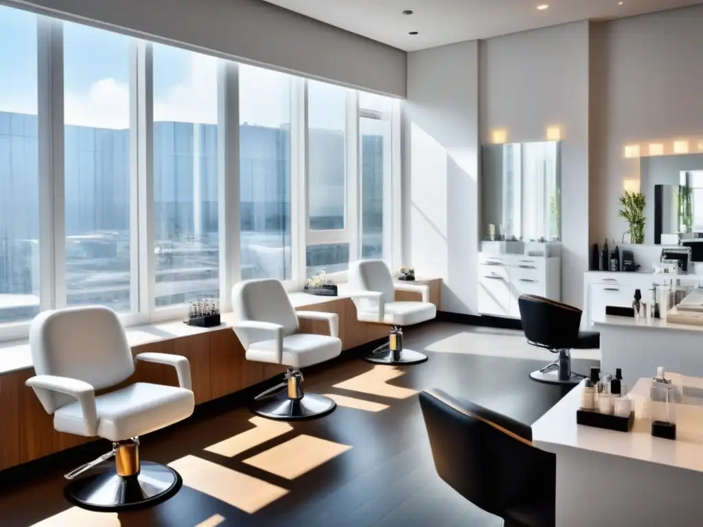 Salón de belleza moderno con láser: inclusivo y elegante Un salón de belleza moderno con las mejores técnicas de depilación 2021, estética minimalista y luz natural