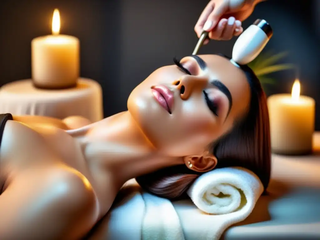 Exquisita depilación con azúcar en spa moderno del Medio Oriente Una sesión profesional de depilación con azúcar en Oriente, en un spa moderno y elegante