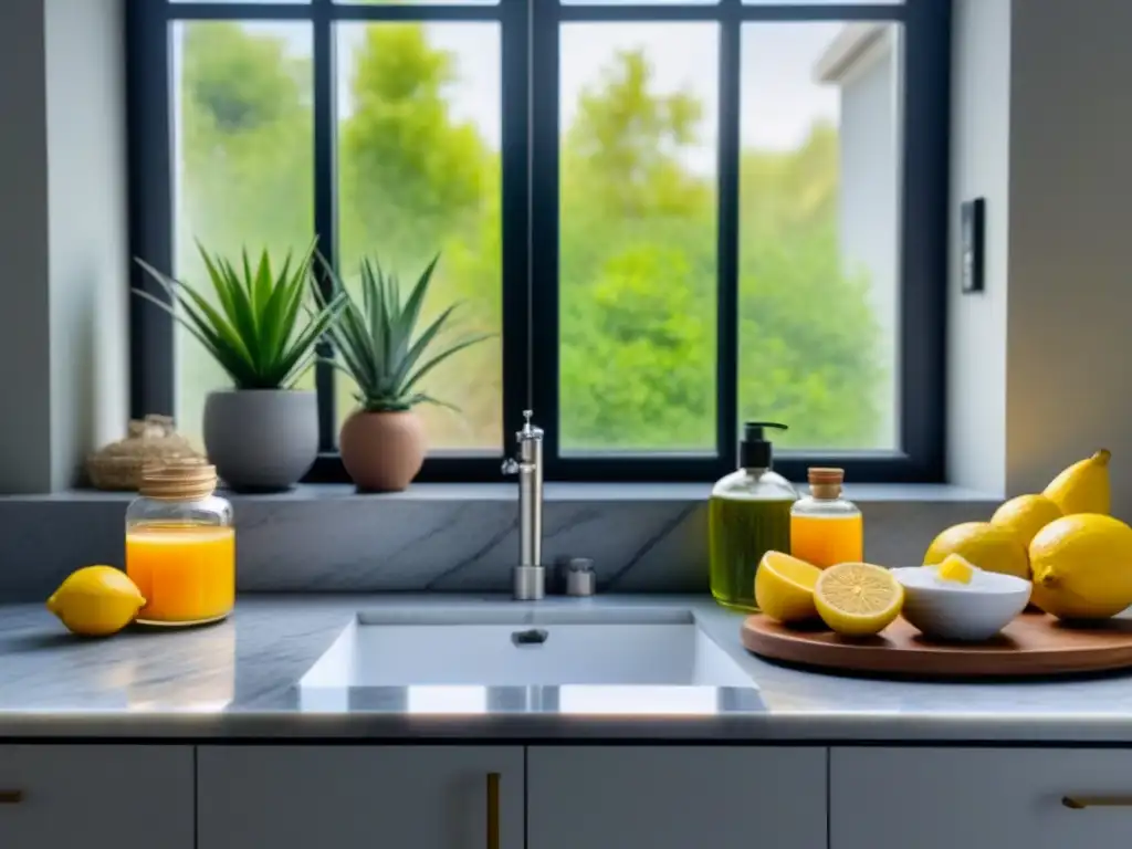 Un spa casero con ingredientes naturales para depilación: miel, aloe vera, limón, azúcar, aceite de coco y cúrcuma