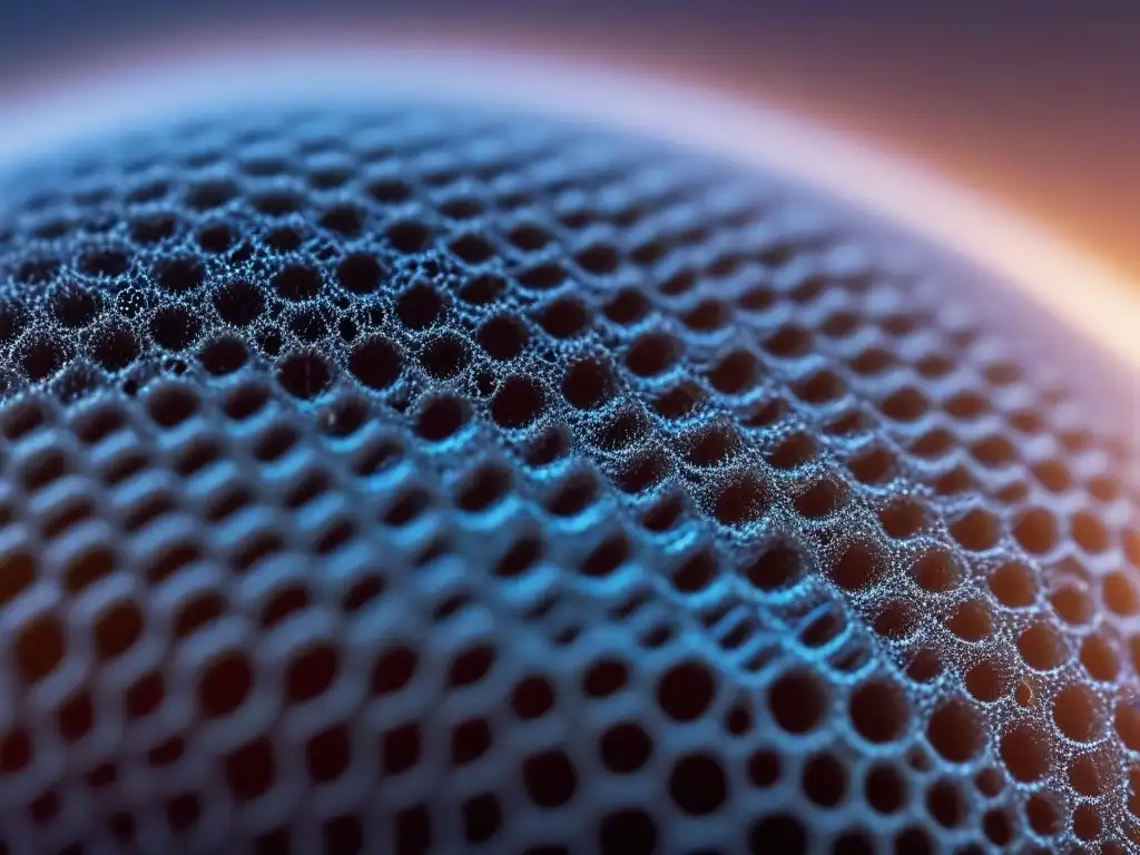 Piel suave postdepilación sin irritación Vista microscópica de piel suave postdepilación sin irritación, destacando métodos depilación prevenir irritación