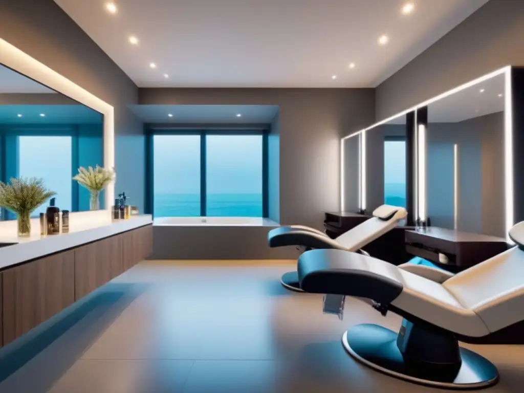 Comparación de depilación: salón vs Comparación visual: depilación de lujo en un salón versus método casero