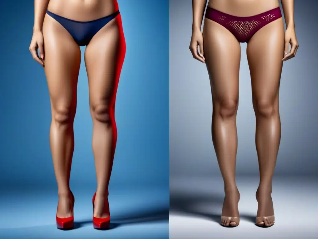 Comparación: Epilación eléctrica vs Comparación visual impactante: depiladora eléctrica vs